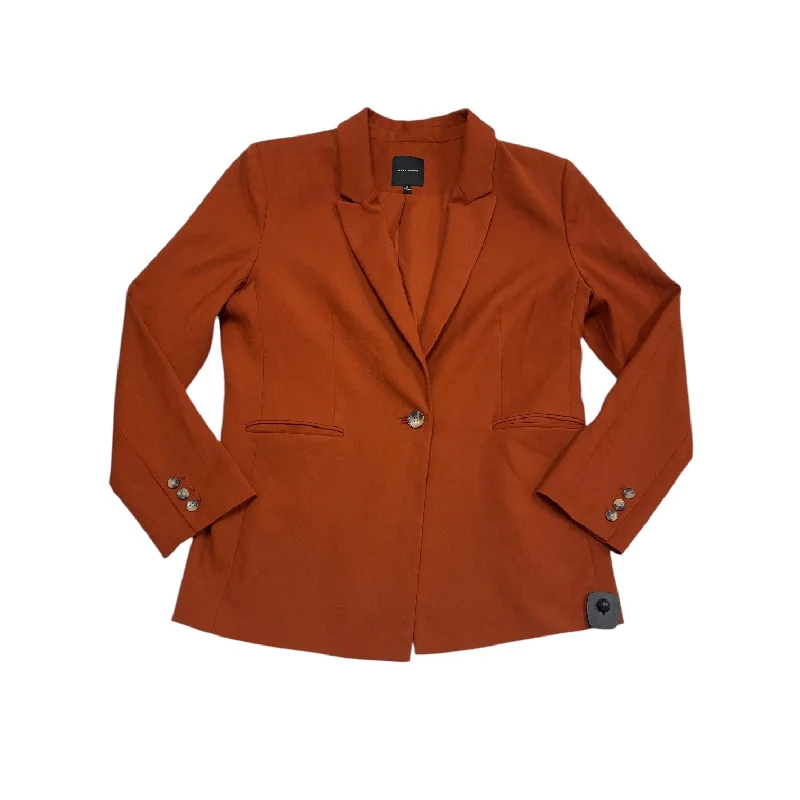 Blazer By Alex Marie In Orange, Size: 12 Women's Classic Blazer