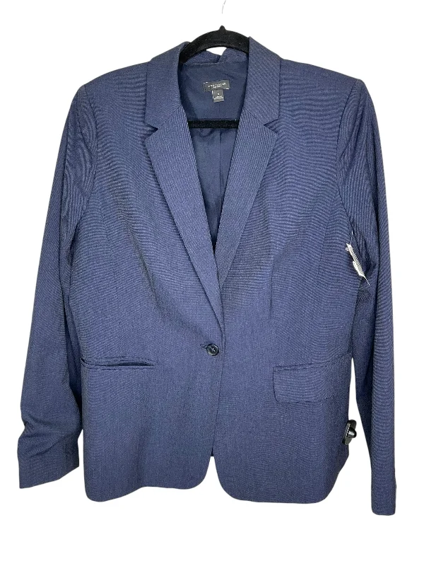 Blazer By Ann Taylor In Blue, Size: 12 Women's Brand Blazer