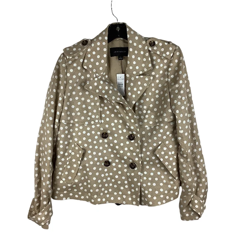 Blazer By Ann Taylor In Polkadot Pattern, Size: Xs Women's Handmade Blazer