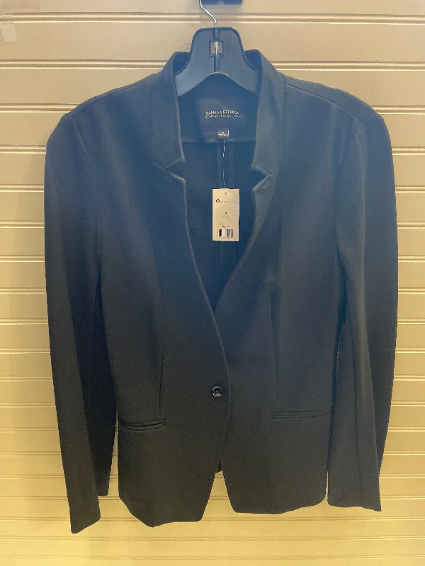 Blazer By Banana Republic In Black, Size: 4 Women's Trendy Jacket