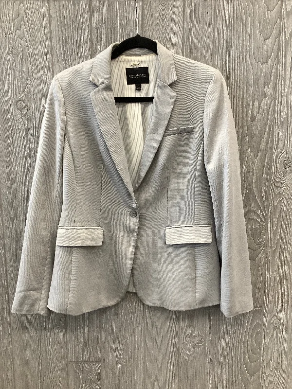 Blazer By Banana Republic In Grey, Size: S Women's Plaid Suit
