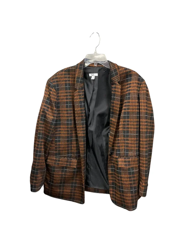 Blazer By Bar Iii In Black & Brown, Size: M High-End Women's Suit