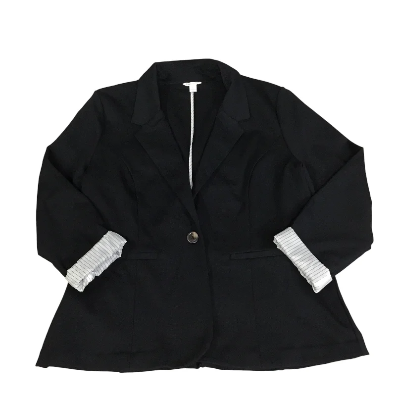 Blazer By Cato In Black, Size: L Women's Pencil Blazer