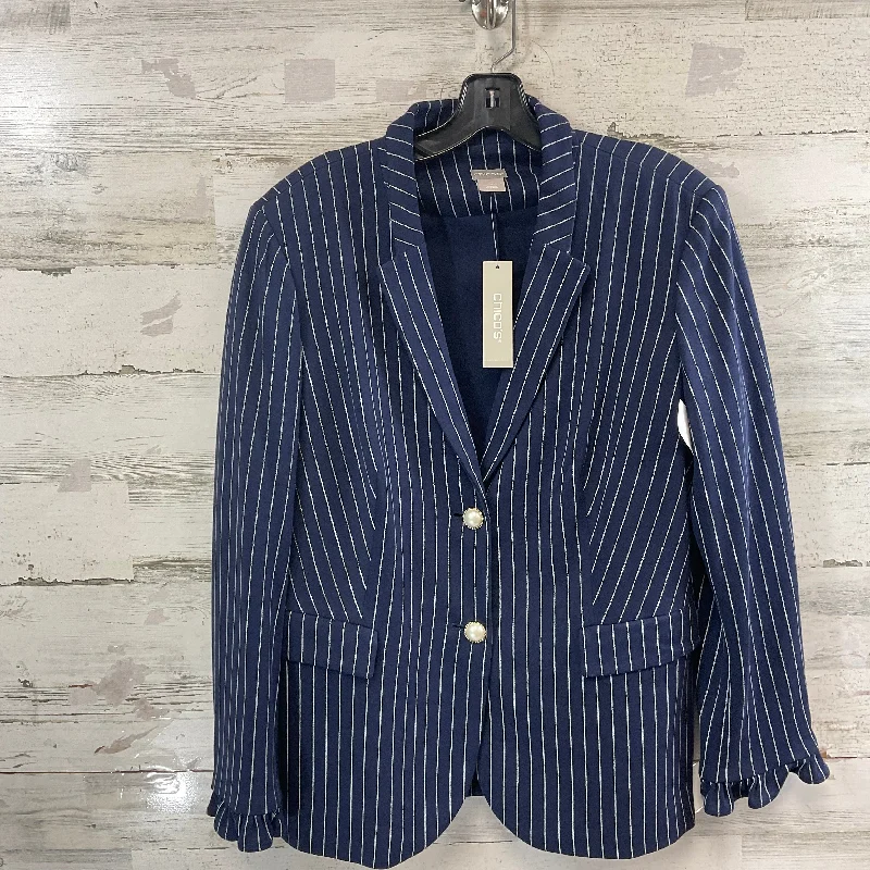 Blazer By Chicos In Blue, Size: L Women's Casual Suit