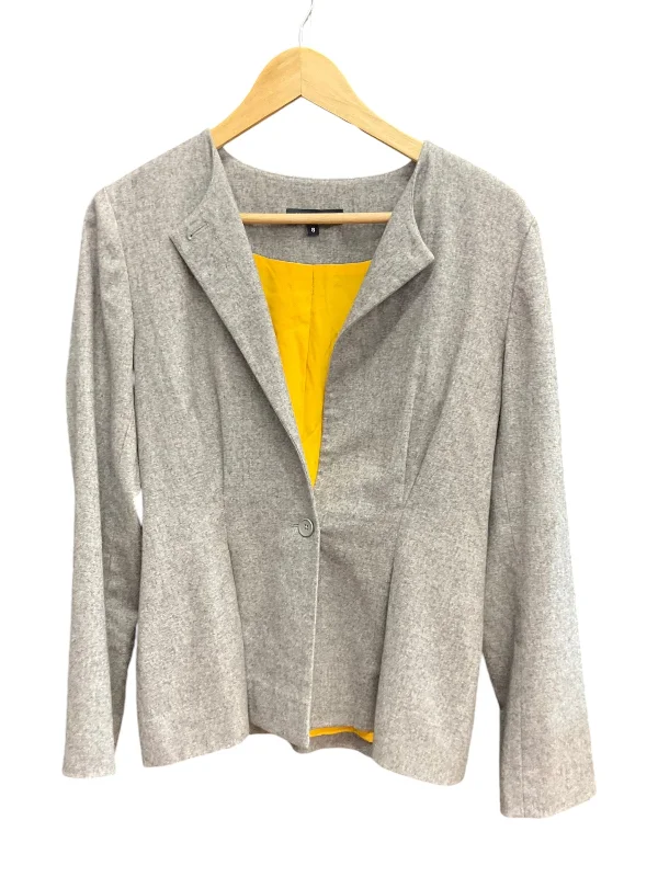 Blazer By Cma In Grey, Size: M Women's Trendy Jacket