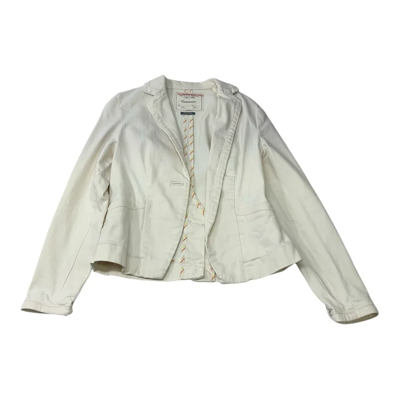 Blazer By Cartonnier In White, Size: Xs Women's Premium Blazer
