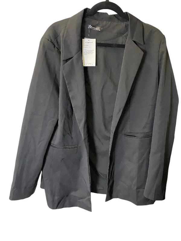 Blazer By Cmc In Black, Size: Xl Women's Print Jacket