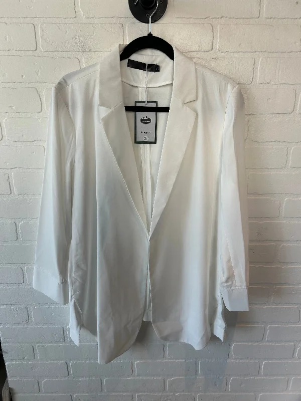 Blazer By Cme In White, Size: Xl Women's Brand Blazer