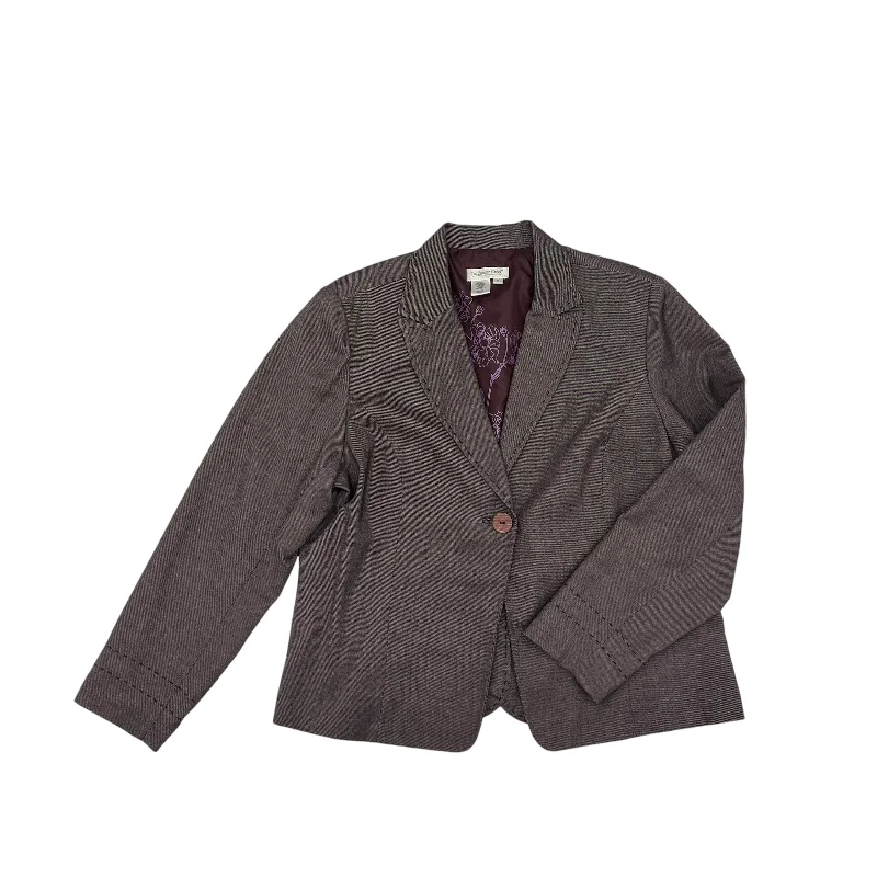 Blazer By Coldwater Creek In Purple, Size:Xl Women's Boutique Suit