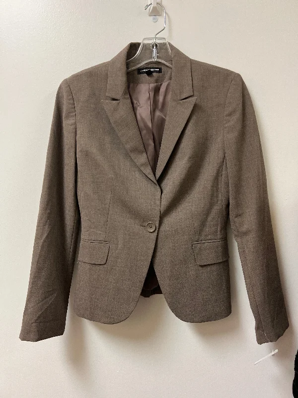 Blazer By Express In Brown, Size: S Women's Custom Jacket
