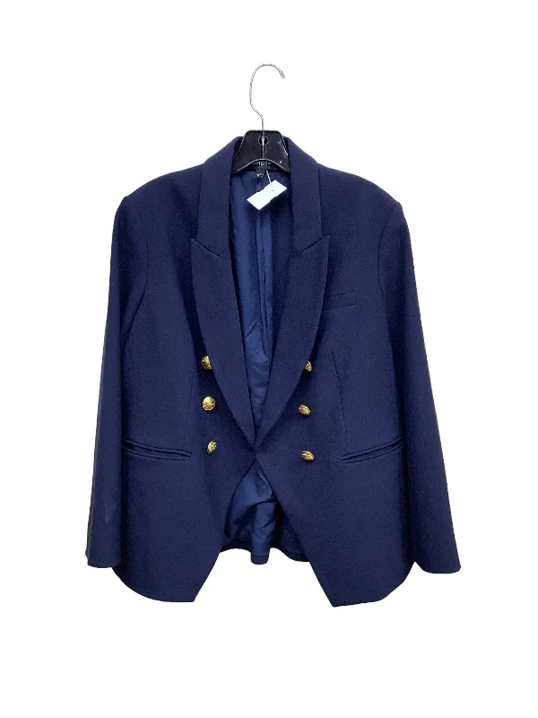 Blazer By Express In Navy, Size: Xl Women's Simple Jacket