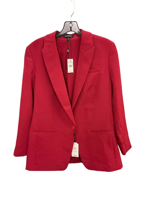 Blazer By Express In Red, Size: M Women's Banquet Suit