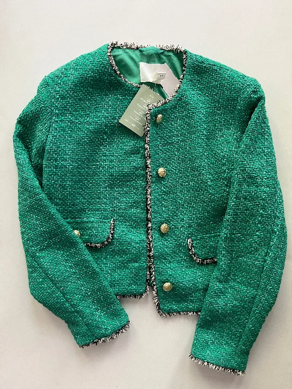 Blazer By H&m In Green, Size: S Women's Vintage Jacket