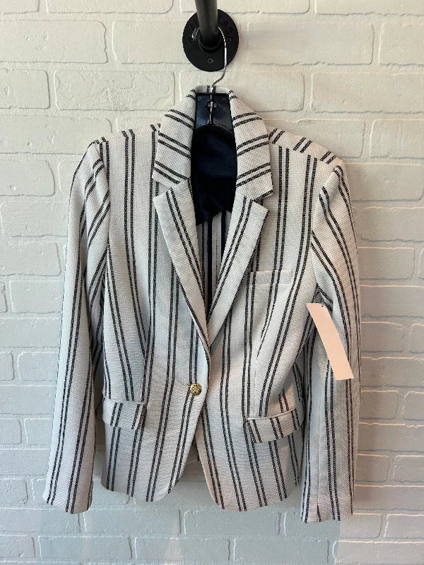 Blazer By Harve Bernard In Black & White, Size: M Women's Boutique Suit
