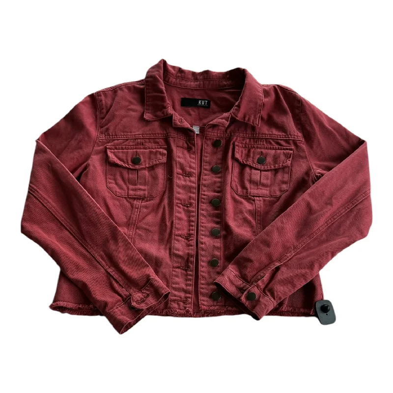 Blazer By Kut In Red, Size: Xl Women's Premium Blazer
