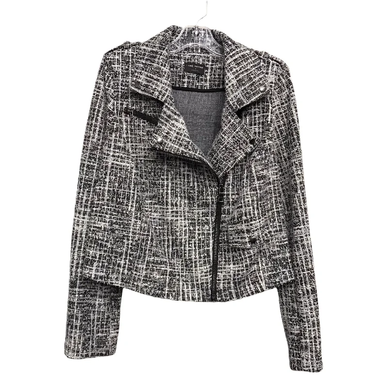 Blazer By Lane Bryant In Black & White, Size: Xl Plus Size Women's Coat