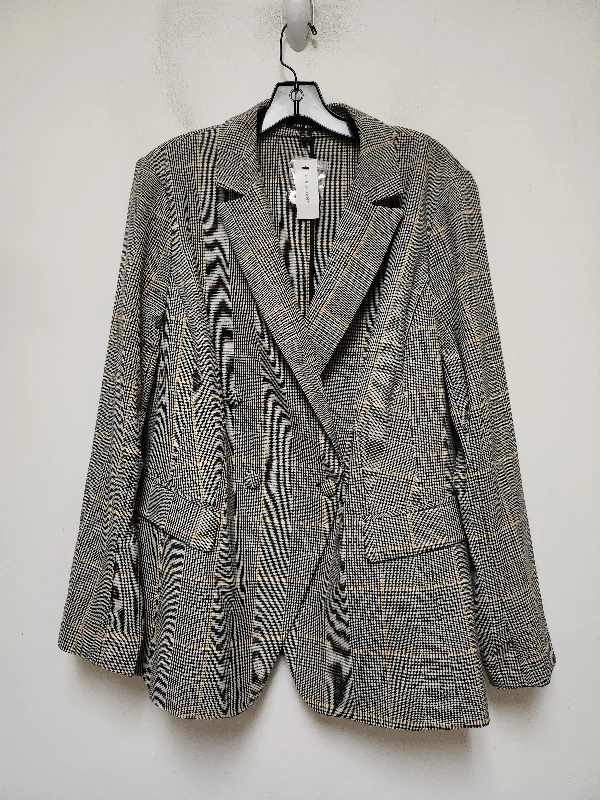 Blazer By Lane Bryant In Plaid Pattern, Size: 2x Women's Boutique Suit
