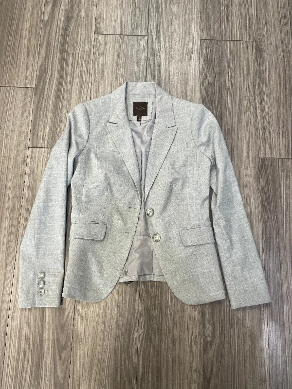 Blazer By Limited In Grey, Size: 2 Women's Trendy Jacket