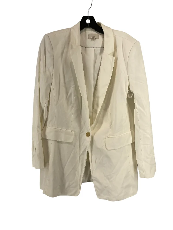 Blazer By Loft In White, Size: 14 Women's Casual Suit