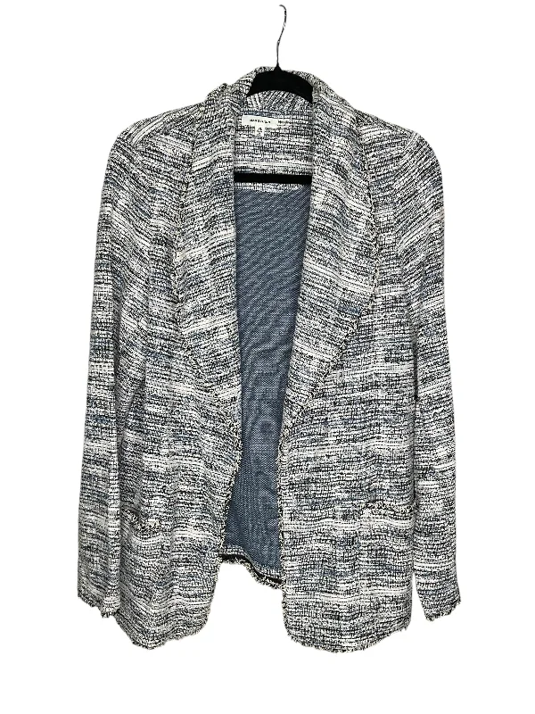 Blazer By Max Studio In Blue & White, Size: Xl Women's Business Blazer