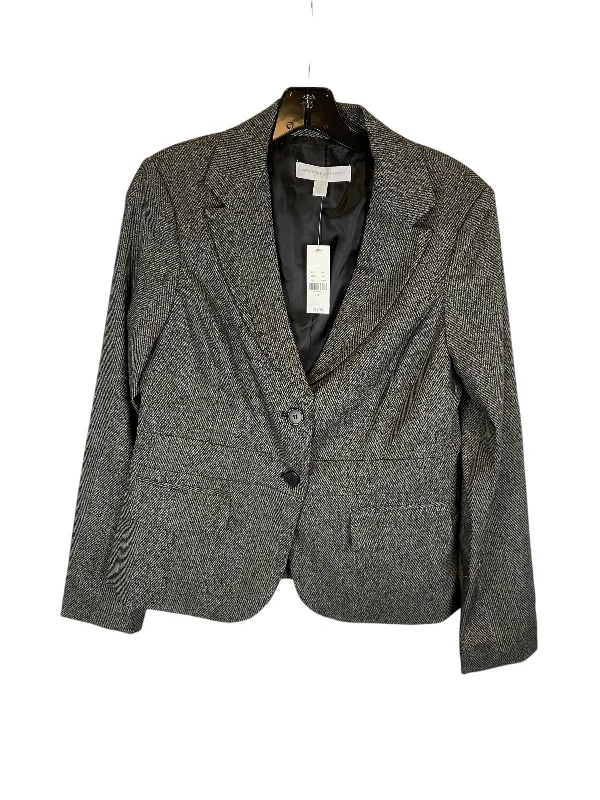 Blazer By New York And Co In Grey, Size: 8 Women's Trendy Jacket