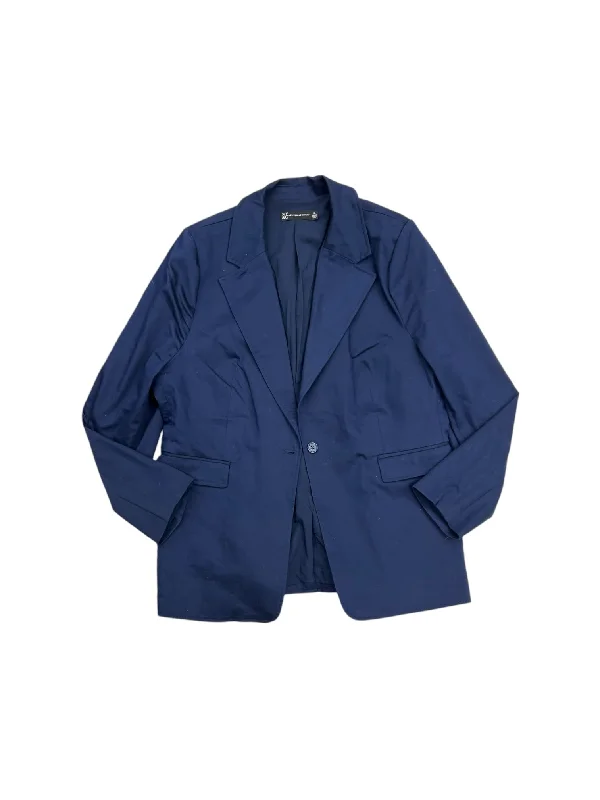 Blazer By New York And Co In Navy, Size: Xl Women's Simple Blazer