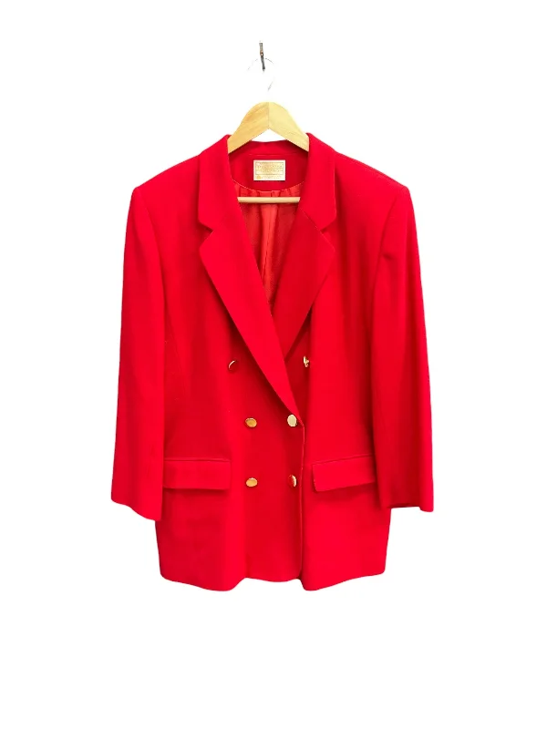 Blazer By Pendleton In Red, Size: Xl Women's Premium Blazer