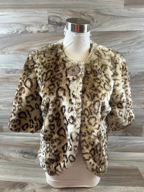 Blazer By Sisters In Animal Print, Size: S Women's Fashion Blazer