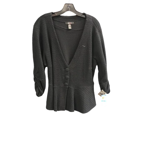Blazer By Style And Company In Black, Size: Xl Women's Trendy Blazer