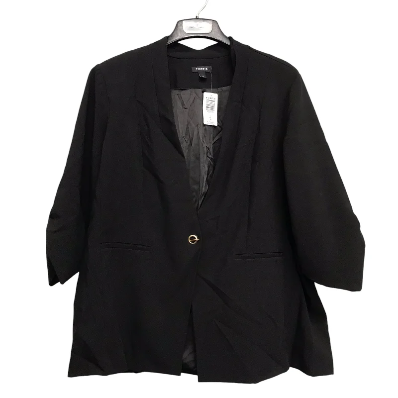 Blazer By Torrid In Black, Size:4X Women's Vintage Jacket
