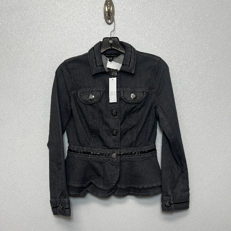 Blazer By White House Black Market O In Denim, Size: S Women's Handmade Blazer