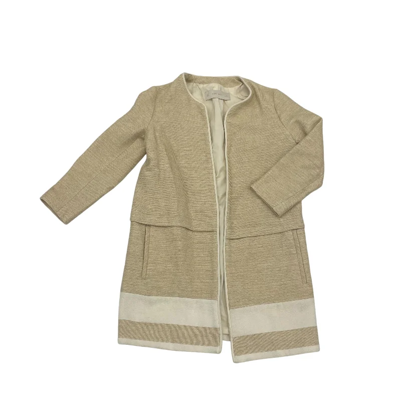 Blazer By Zara In Tan, Size:S Women's Premium Blazer