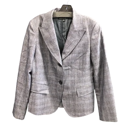 Blazer Designer By Lafayette 148 In Blue, Size: 8 Women's Classic Blazer