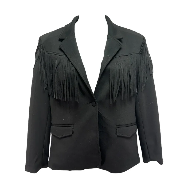 Fringe Blazer By Blanknyc In Black, Size: M New Women's Blazer
