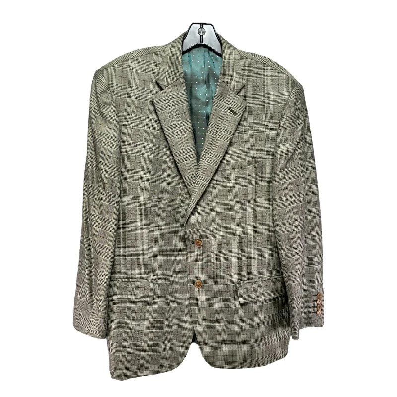 Men’s Blazer By Turnbury In Plaid Pattern, Size: Xl Women's Long Blazer