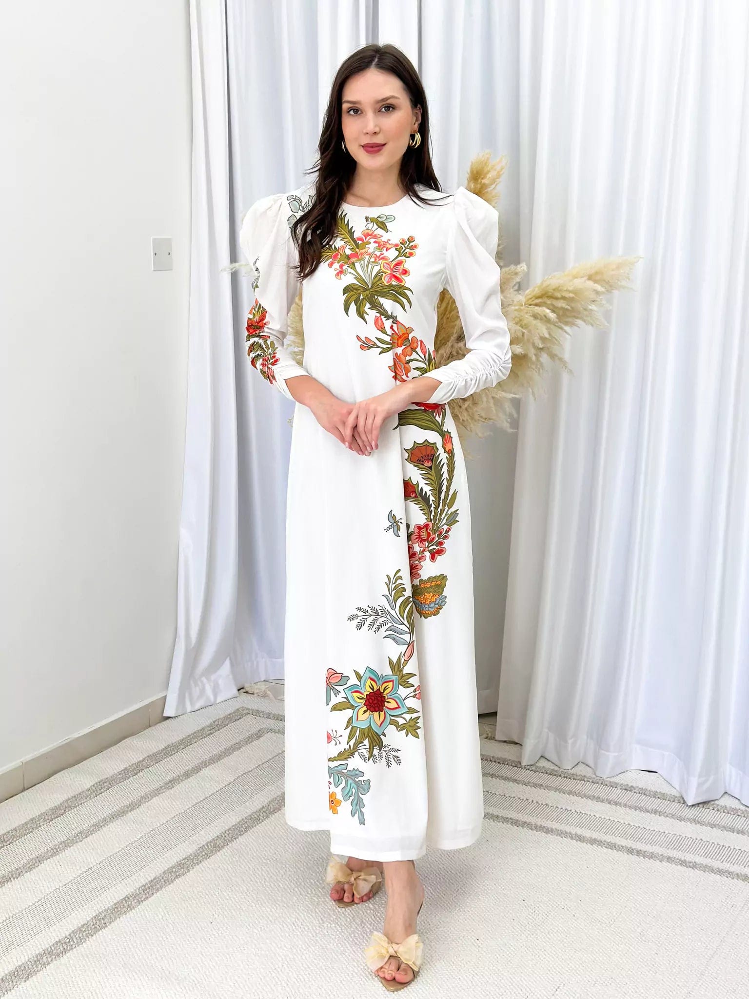Dreamscape Long Dress Tunics Corduroy durable