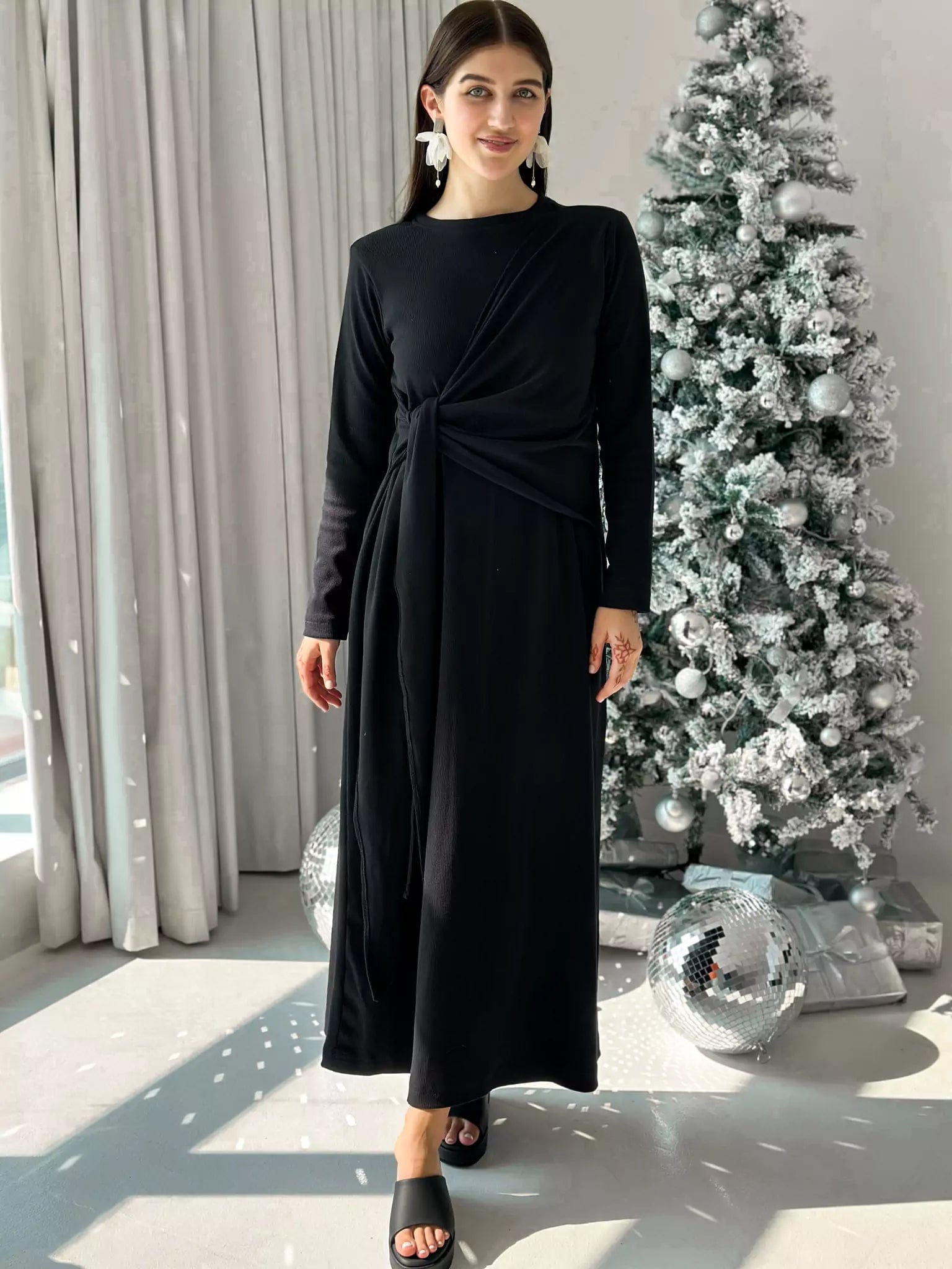Marcus Ribbed Long Dress Tunics Chinos classic