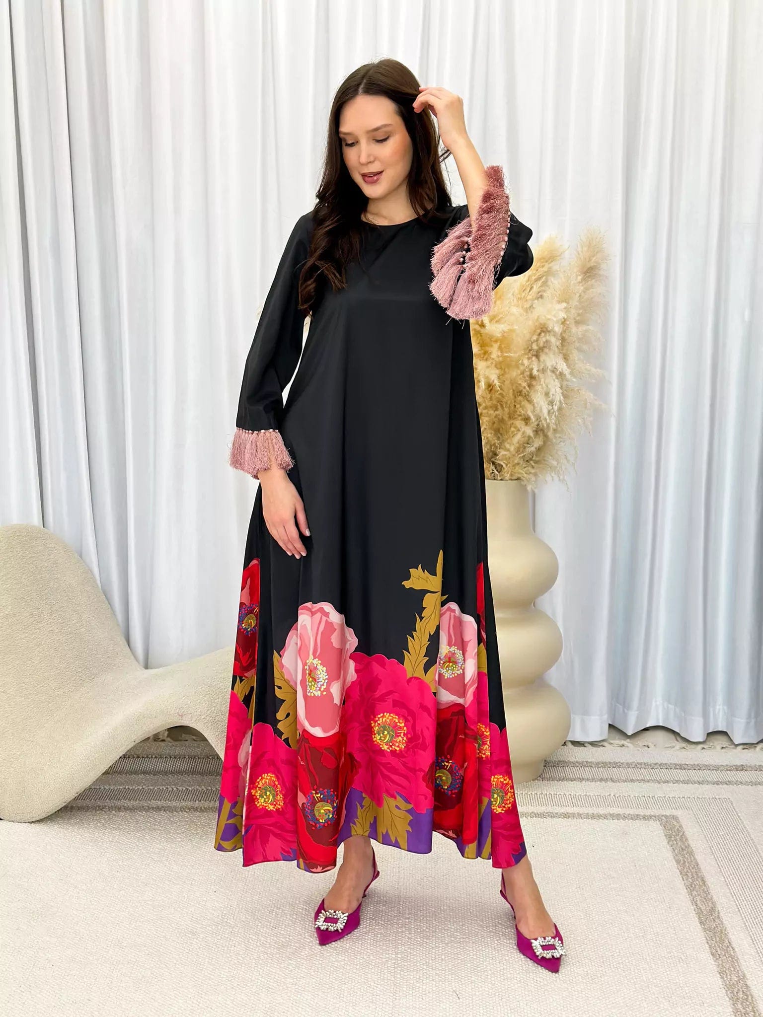 Truffle Long Dress Tunics Canvas sturdy