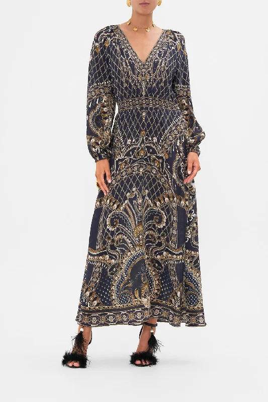 RAGLAN SHIRRED WAIST DRESS DANCE WITH THE DUKE Tunics Review highly