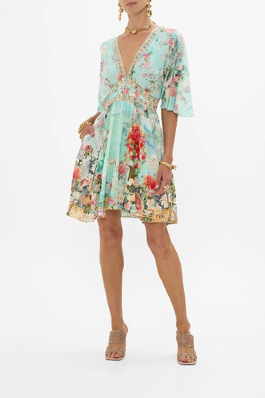 SHORT WAISTED DRESS THE JEWELLERY MUSEUM Tunics Formal black