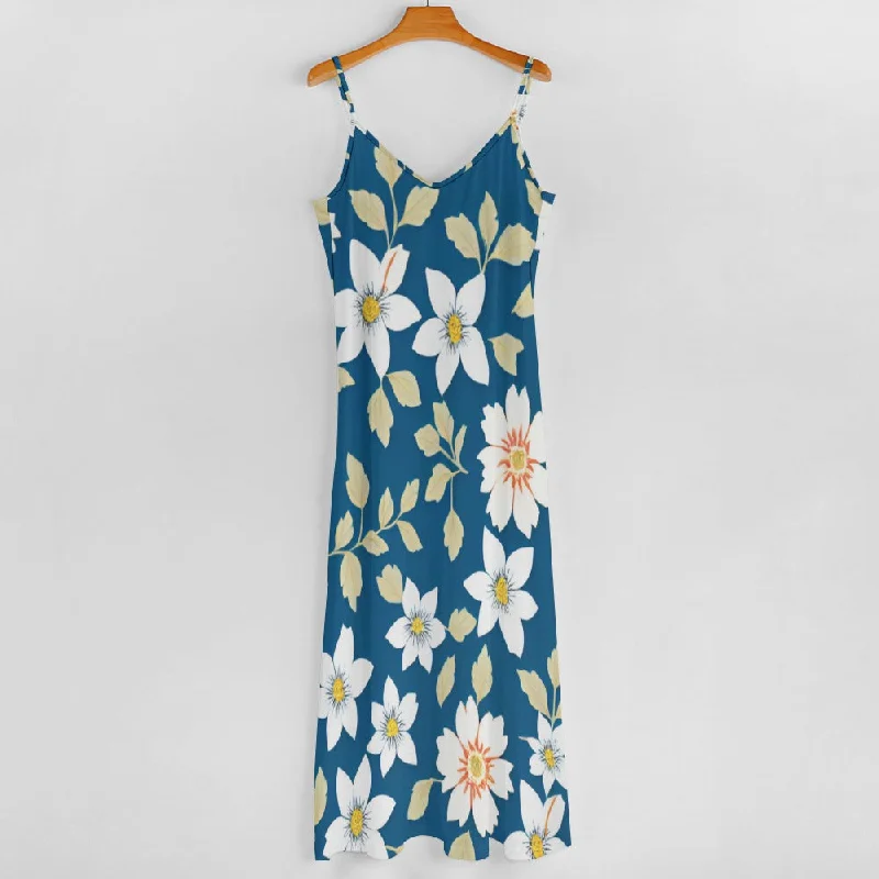 Sling Ankle Long Dress A-Line Day Work