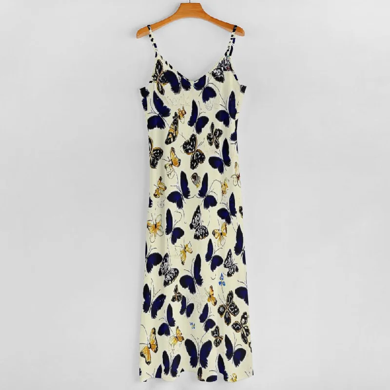 Sling Ankle Long Dress Tunics Fashionable chic