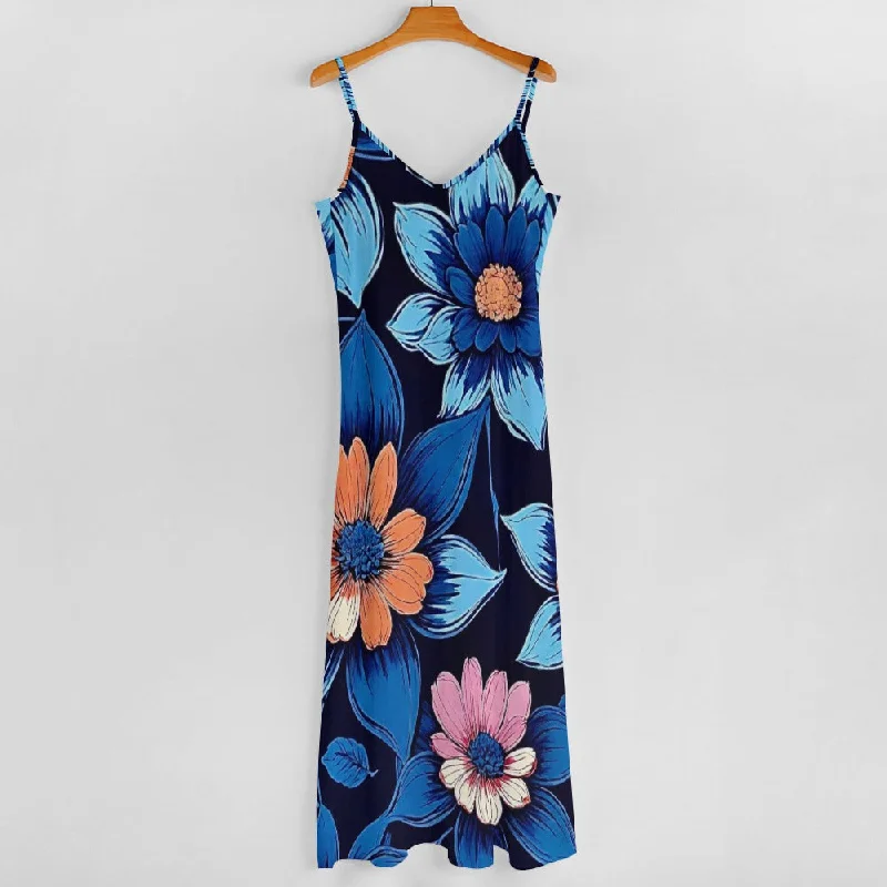 Sling Ankle Long Dress Tunics Luxurious high-end