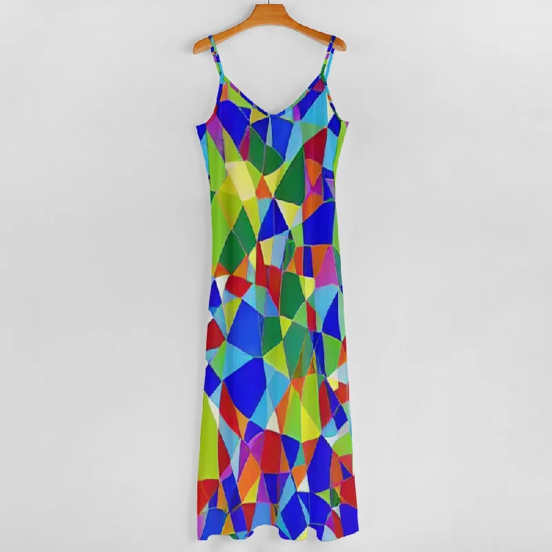 Sling Ankle Long Dress Tunics Chic elegant