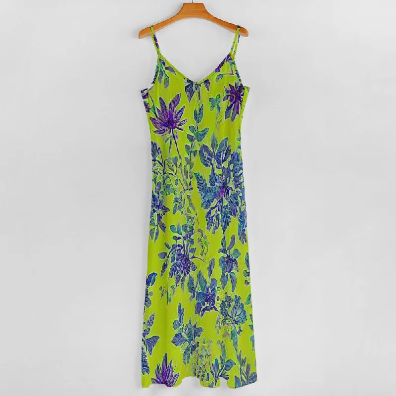 Sling Ankle Long Dress Tunics Fashionable trendy