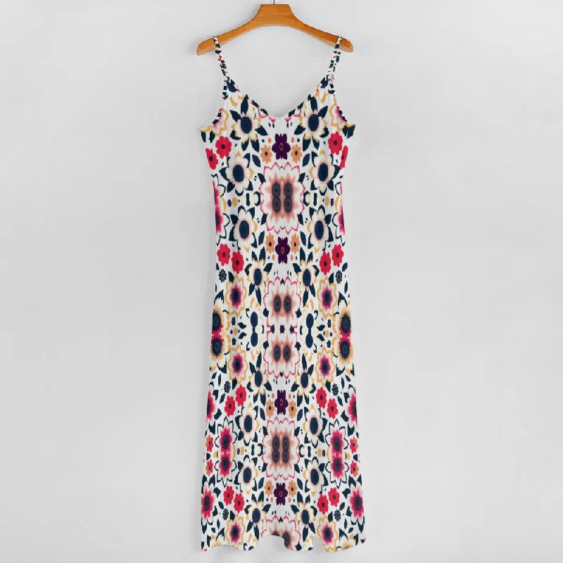 Sling Ankle Long Dress Pencil Office Professional