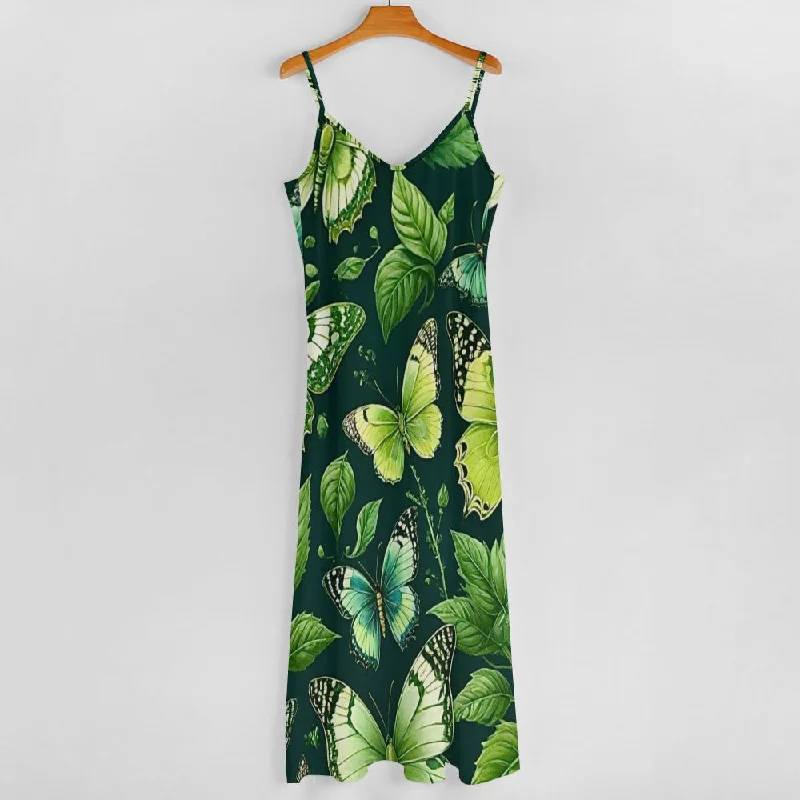 Sling Ankle Long Dress Tunics Trendy modern
