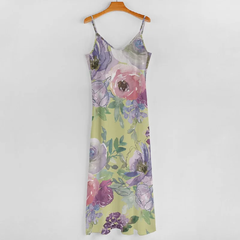 Sling Ankle Long Dress Tunics Versatile stylish