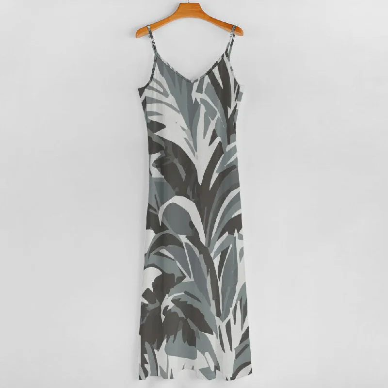 Sling Ankle Long Dress Elegant Long Evening
