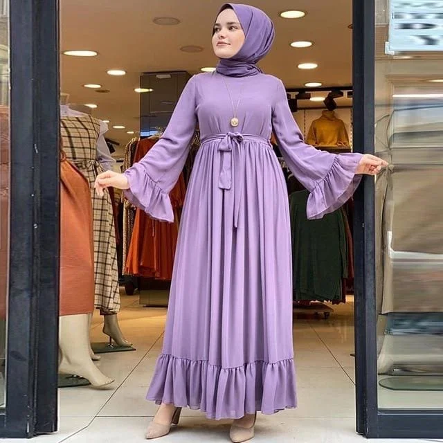 light purple dress
